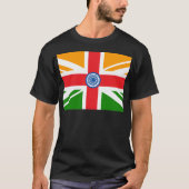 Anglo indische Flagge T-Shirt (Vorderseite)
