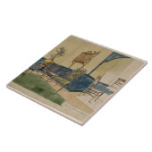 Anglo-Japanische Entwürfe, c.1860 (Stift u. Fliese (Seite)