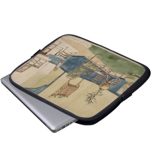 Anglo-Japanische Entwürfe, c.1860 (Stift u. Laptopschutzhülle (Vorne Knopf)