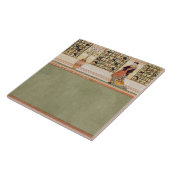 Anglo-Japanischer Wand-Entwurf, c.1860 (w/c u. Fliese (Seite)