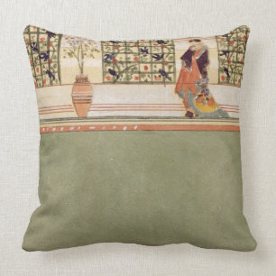 Anglo-Japanischer Wand-Entwurf, c.1860 (w/c u. Kissen