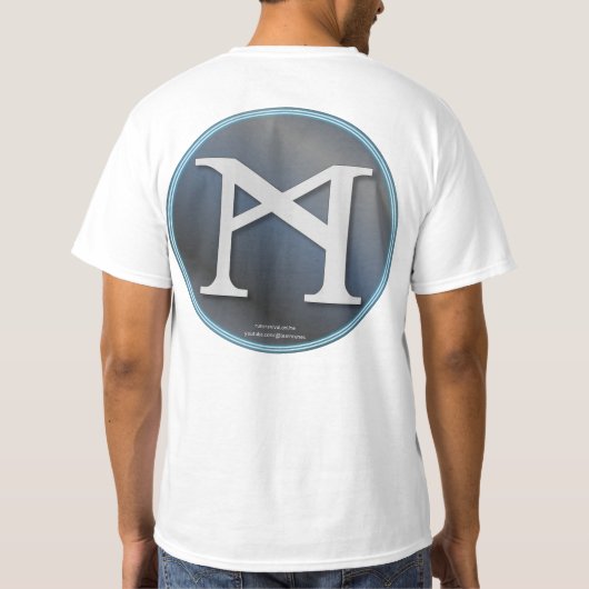 Anglo-Saxon Futhorc (Wigstan black text) T-Shirt (Rückseite)