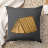 Anglo Saxon Hut Cushion Kissen (Decke)