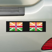 Angloinder Indentity, Indien Autoaufkleber (Auf Auto)