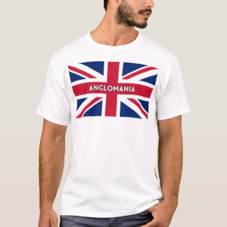 Anglomania Herren Basic Mittelgröße T-Shirt