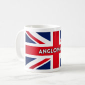 ANGLOMANIA KAFFEETASSE (Vorderseite Links)