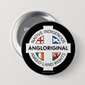 Angloriginal™ 4 Nationen Landrechts-Button Pin Button (Vorne & Hinten)