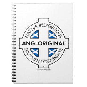Angloriginal™ Schottisches Landrechts-Spiralnotizb Notizblock