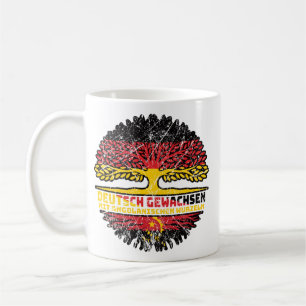 Angola Angolan Deutschland Baum Wurzel Kaffeetasse