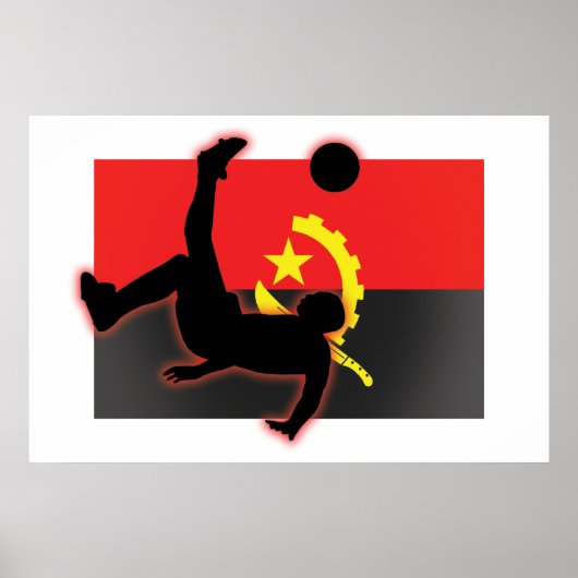 Angola Bicycle Kick Poster (Vorne)
