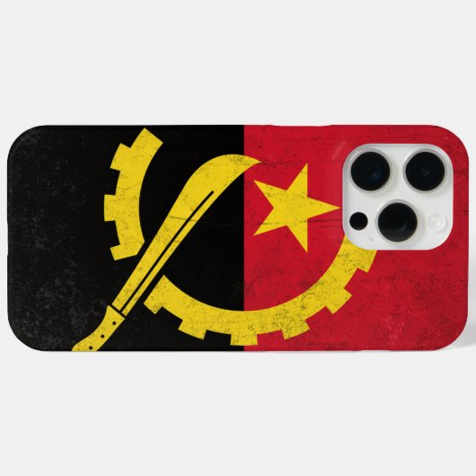 Angola Case-Mate iPhone Hülle (Rückseite (Horizontal))