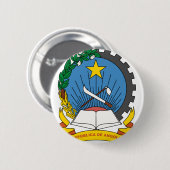 Angola-Emblem Button (Vorne & Hinten)