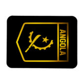 Angola Emblem Magnet (Horizontal)