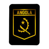 Angola Emblem Magnet (Vertikal)