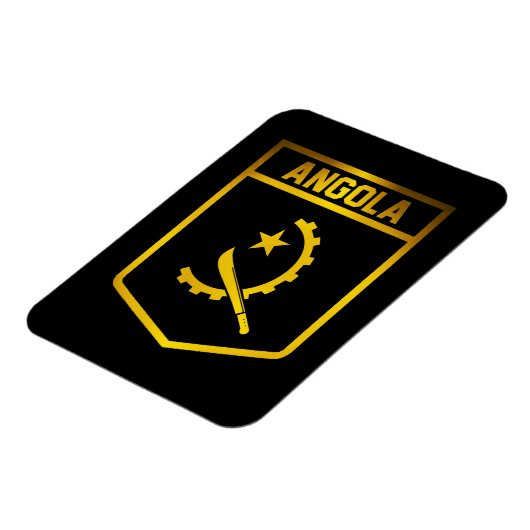 Angola Emblem Magnet (Linke Seite)