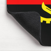 Angola Fahne Mousepad (Ecke)