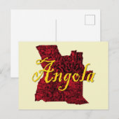 Angola Feiertagspostkarte (Vorne/Hinten)