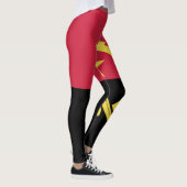 Angola Flag Emblem Leggings (Rechts)