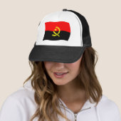 Angola Flag Hat Truckerkappe (Beispiel)