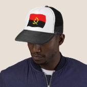 Angola Flag Hat Truckerkappe (Beispiel)