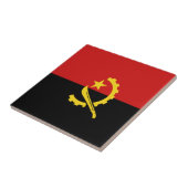 Angola Flag Keramik Tile Fliese (Seite)