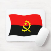 Angola Flag Mousepad (Mit Mouse)