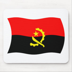 Angola Flag Mousepad