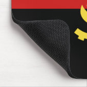Angola Flag Mousepad (Ecke)