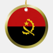 Angola Flag Ornament (Hinten)