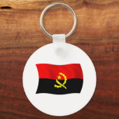 Angola Flag Schlüsselanhänger (Vorderseite)