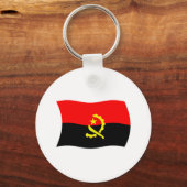 Angola Flag Schlüsselanhänger (Vorderseite)