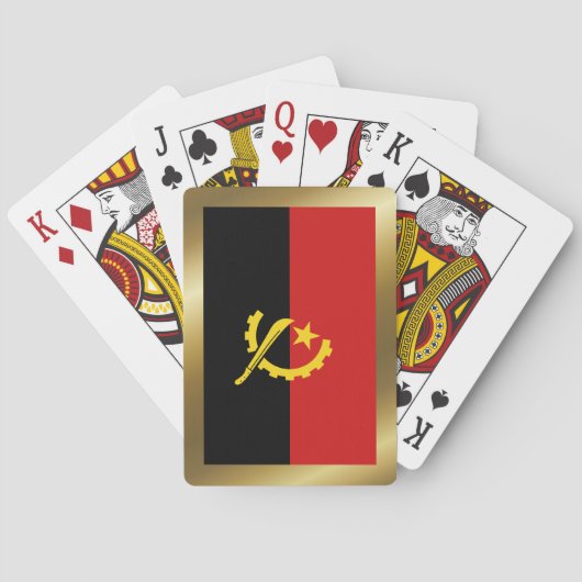 Angola Flag Spielkarten (Rückseite)