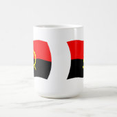 Angola Flag-Tasse Kaffeetasse (Mittel)