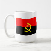 Angola Flag-Tasse Kaffeetasse (Links)