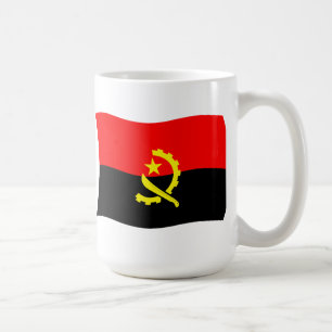 Angola Flag-Tasse Kaffeetasse