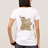 Angola Flag x Map T - Shirts (Rückseite)