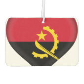 Angola-Flagge Autolufterfrischer (Rückseite)