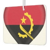 Angola-Flagge Autolufterfrischer (Links)