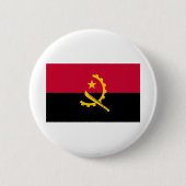 Angola-Flagge Button (Vorderseite)