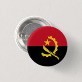 Angola-Flagge Button (Vorne & Hinten)