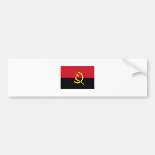 Angola-FLAGGE International Autoaufkleber