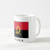 Angola-Flagge Kaffeetasse (VorderseiteRechts)