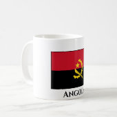 Angola-Flagge Kaffeetasse (Vorderseite Links)