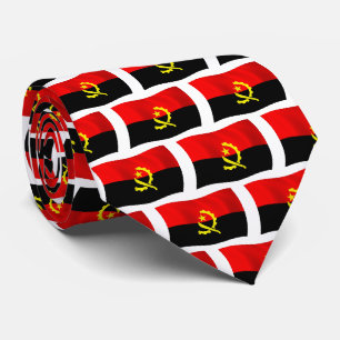 Angola-Flagge-Krawatte Krawatte