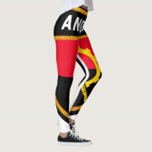 Angola-Flagge Leggings (Rechts)