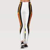Angola-Flagge Leggings (Rückseite)