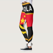 Angola-Flagge Leggings (Links)