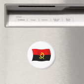 Angola-Flagge-Magnet Magnet (In Situ (Geschirrspüler))