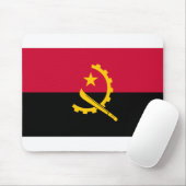 Angola-Flagge Mousepad (Mit Mouse)