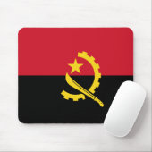 Angola-Flagge Mousepad (Mit Mouse)